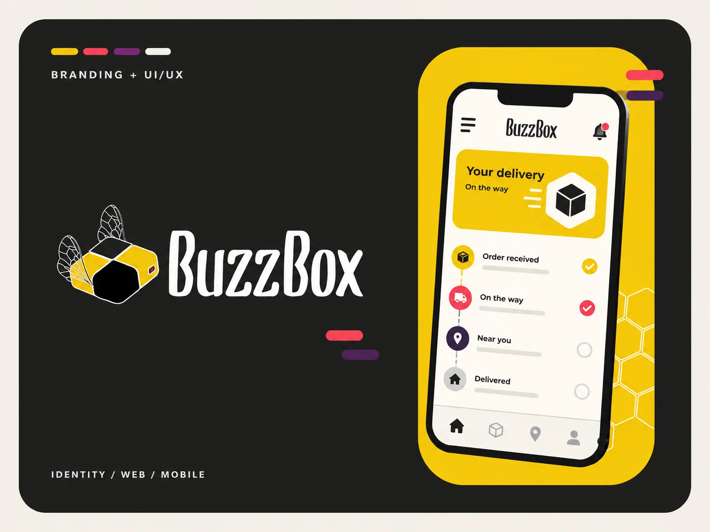 BuzzBox delivery brand guidelines cover